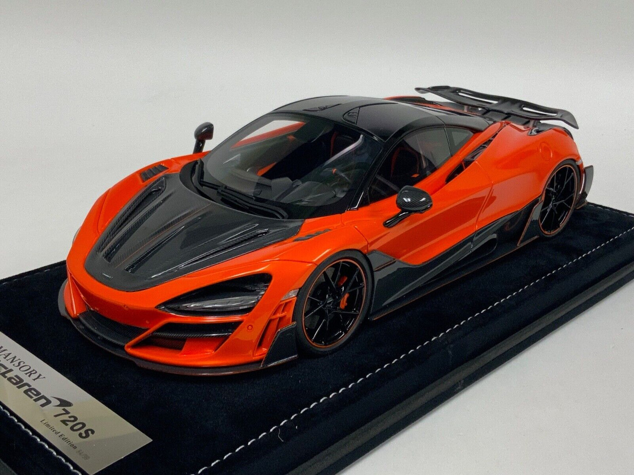 1/18 Timothy & Pierre McLaren 720S Mansory (Orange) Car Model