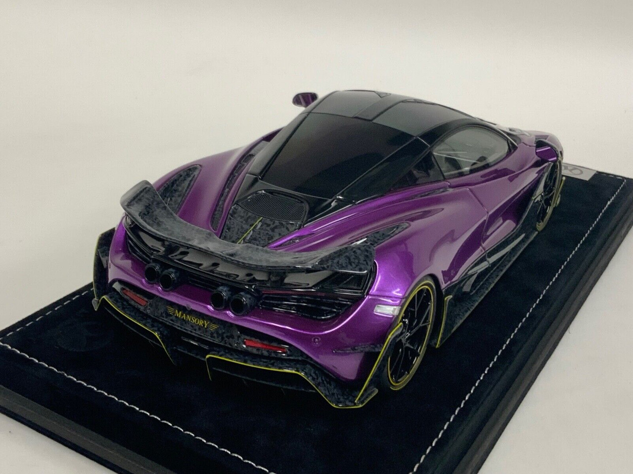 1/18 Timothy & Pierre McLaren 720S Mansory (Purple) Car Model Limited 90 Pieces