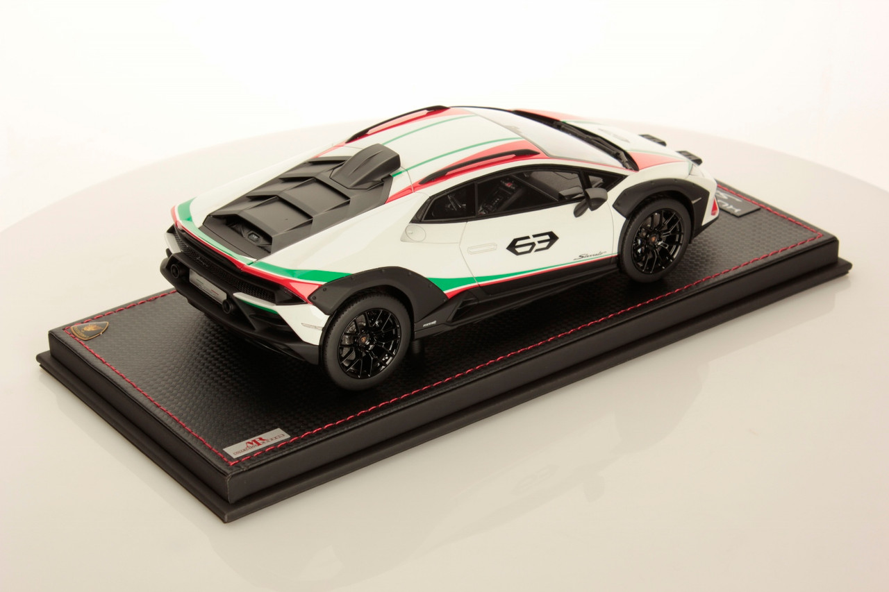 1/18 MR Collection Lamborghini Huracan Sterrato Doha Livery #63 Car Model Limited 99 Pieces