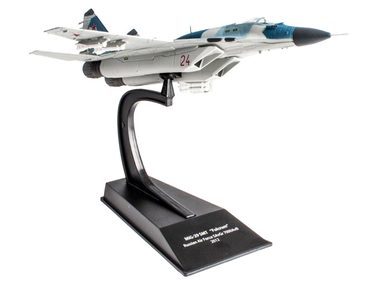 Mikoyan MiG-29 SMT "Fulcrum" Fighter Aircraft "AvGr 7000 AvB" (2012) Russian Air Force 1/100 Diecast Model by Hachette Collections