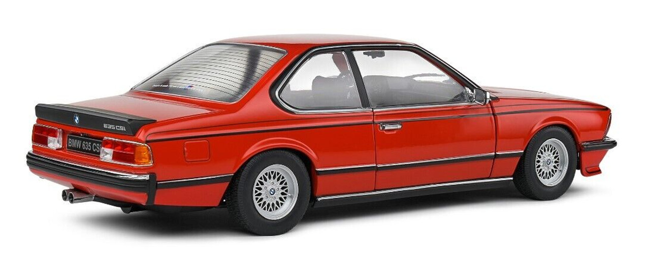 1/18 Solido 1984 BMW 635 CSI (E24) (Henna Red) Diecast Car Model