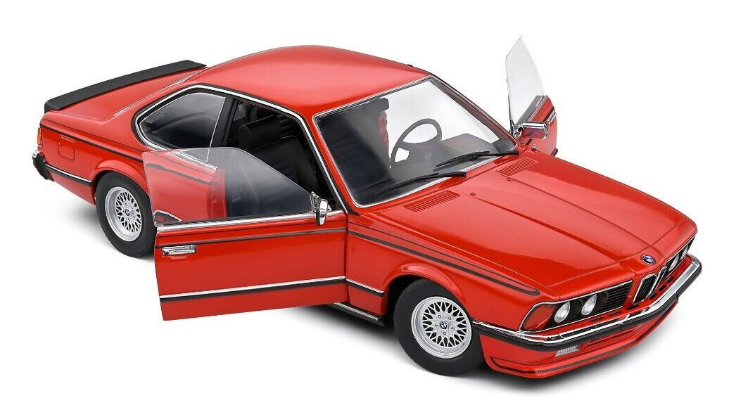 1/18 Solido 1984 BMW 635 CSI (E24) (Henna Red) Diecast Car Model
