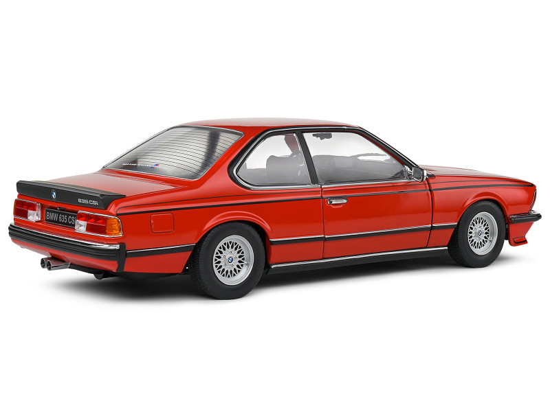 1/18 Solido 1984 BMW 635 CSI (E24) (Henna Red) Diecast Car Model