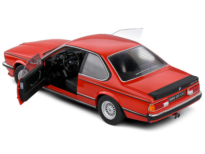 1/18 Solido 1984 BMW 635 CSI (E24) (Henna Red) Diecast Car Model