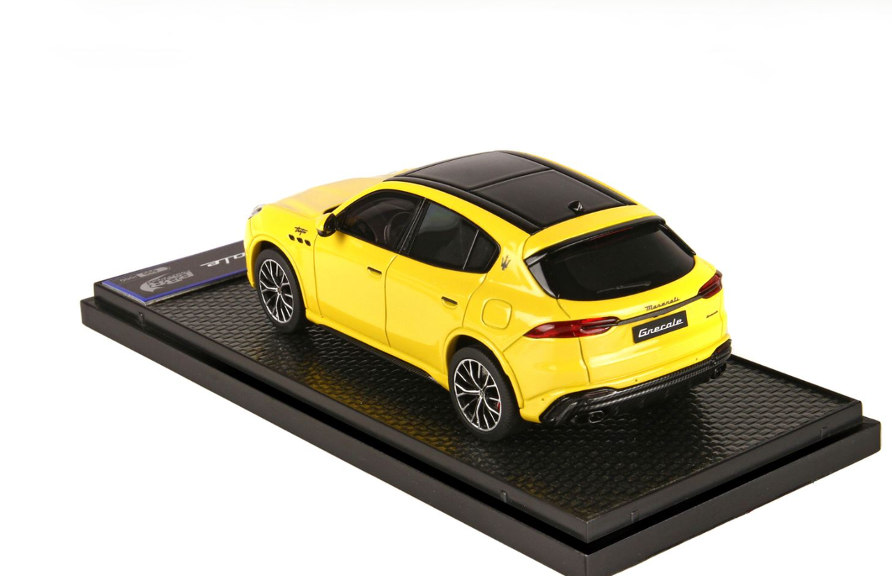 1/43 BBR 2022 Maserati Grecale Folgore (Racing Yellow) Car Model