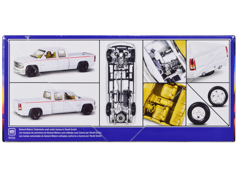 Level 4 Model Kit 1999 Chevrolet Silverado Street Pickup Truck 1