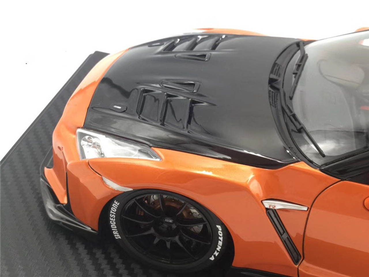 1/18 IG Ignition Model Nissan Top Secret GT-R GTR R35 (Orange) Resin Car Model