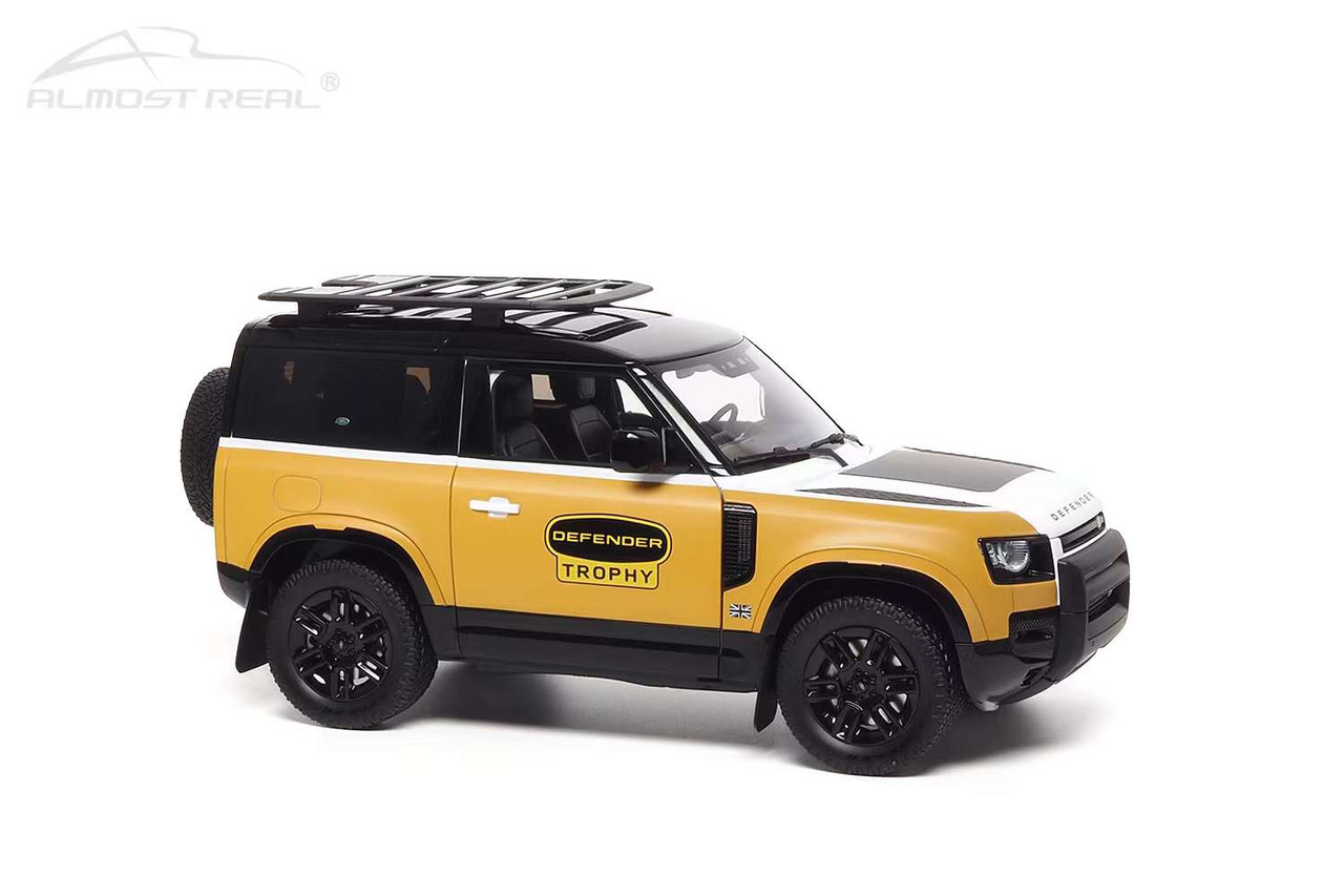 1/18 Almost Real 2023 Land Rover Defender 90 Defender Trophy Edition Car Model