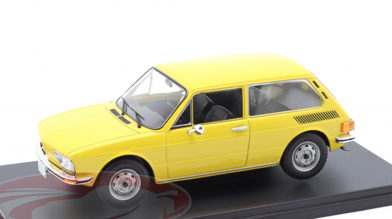 1/24 Hachette VoVolkswagen VW Brasilia (Yellow) Car Model