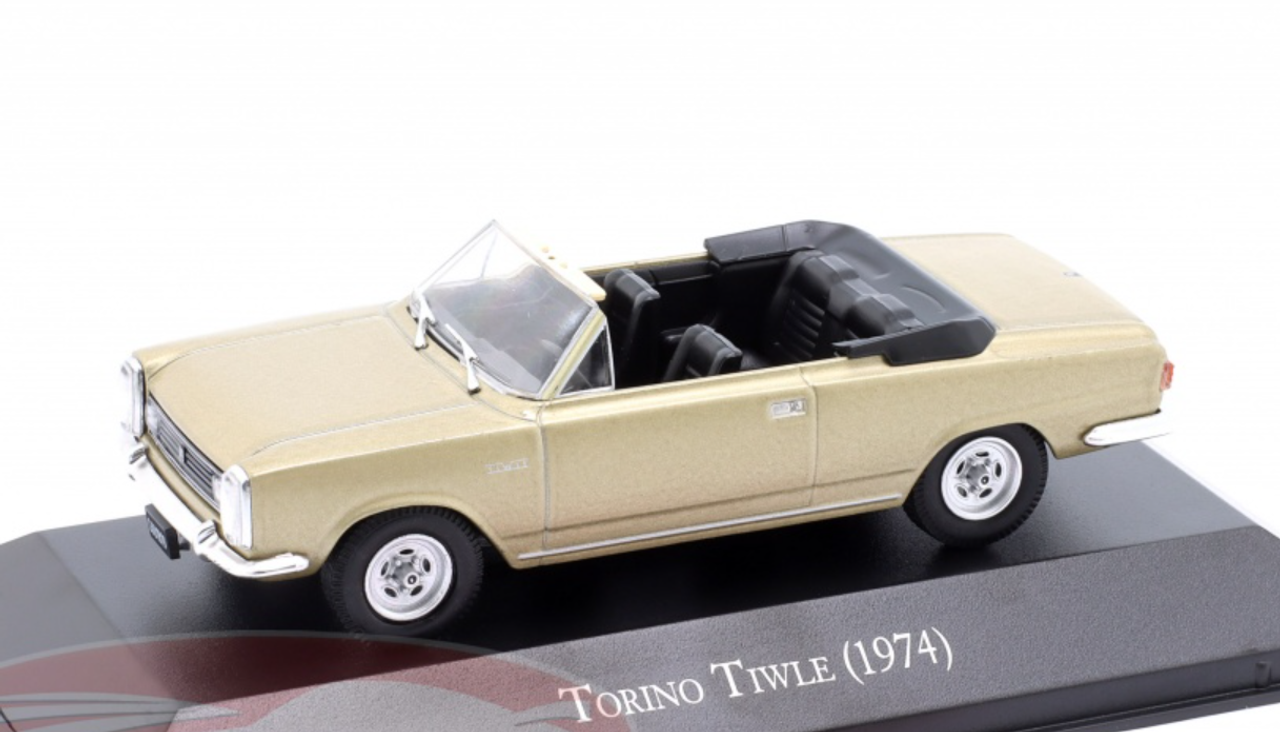 1/43 Altaya 1974 Torino Tiwle (Gold) Car Model