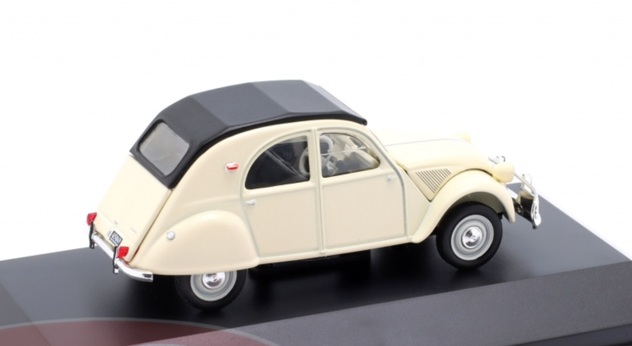 1/43 Altaya 1960 Citroen 2CV (White) Car Model