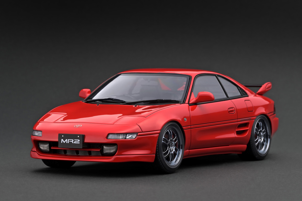 1/18 Ignition Model Toyota MR2 (SW20) Red - LIVECARMODEL.com