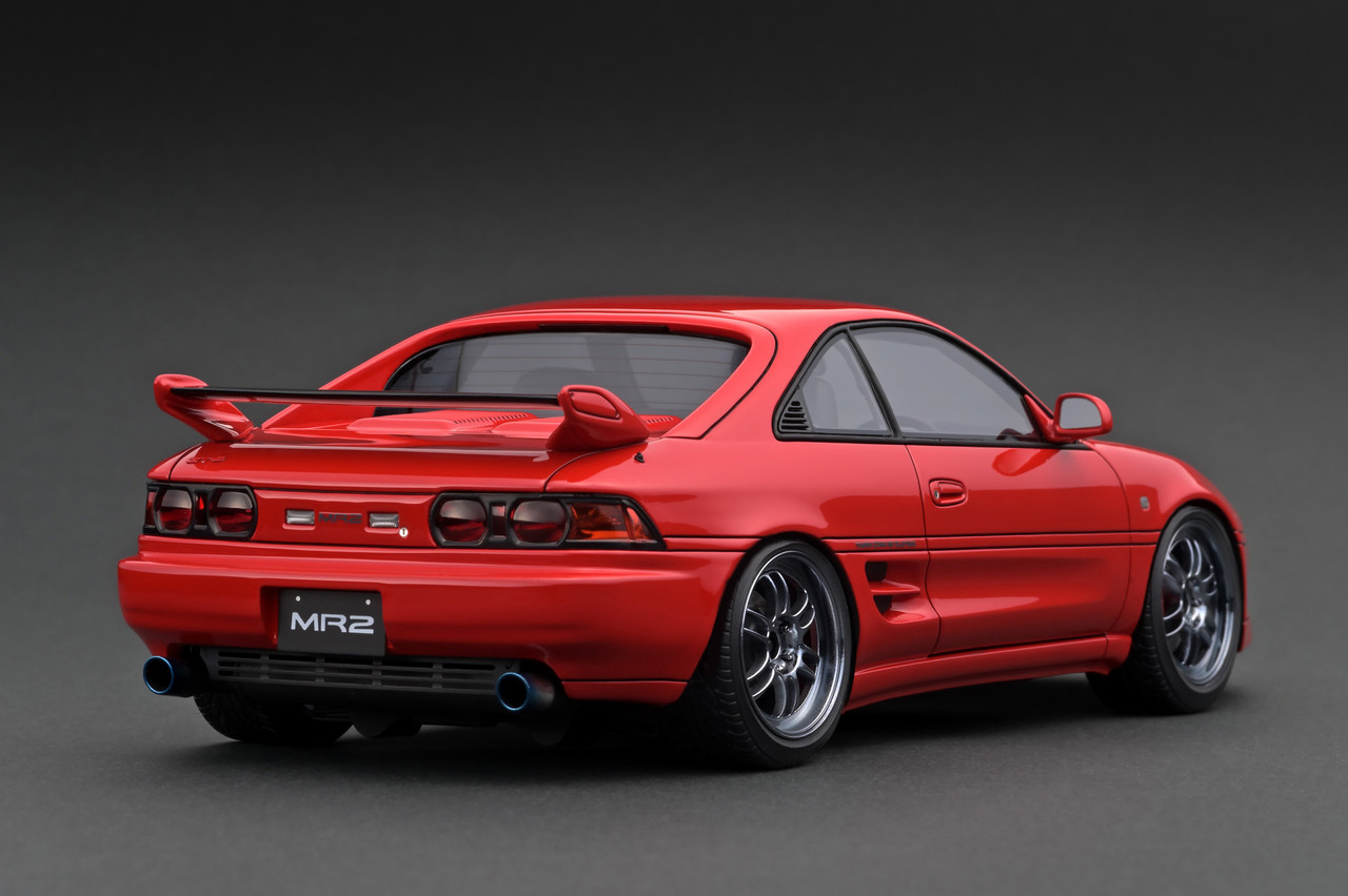 1/18 Ignition Model Toyota MR2 (SW20) Red - LIVECARMODEL.com