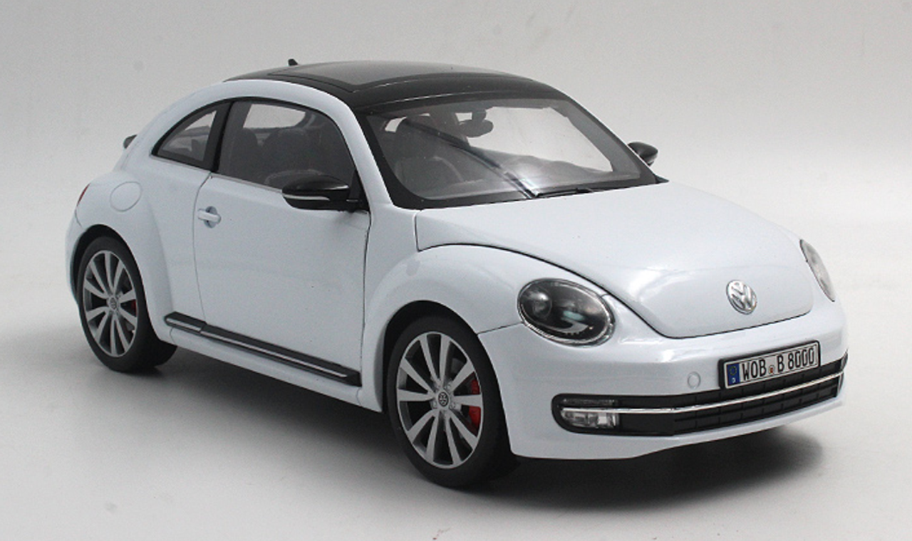 1/18 Welly FX Volkswagen VW Beetle (White) Diecast Car Model