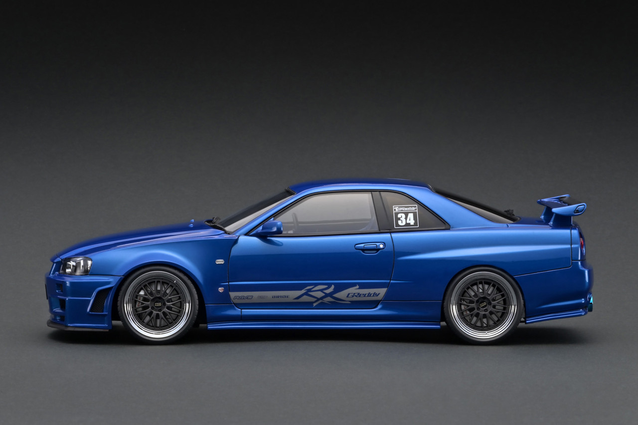 ☆新品未開封 ignitionmodel 1/18 GReddy GT-R (BCNR33) Red Metallic