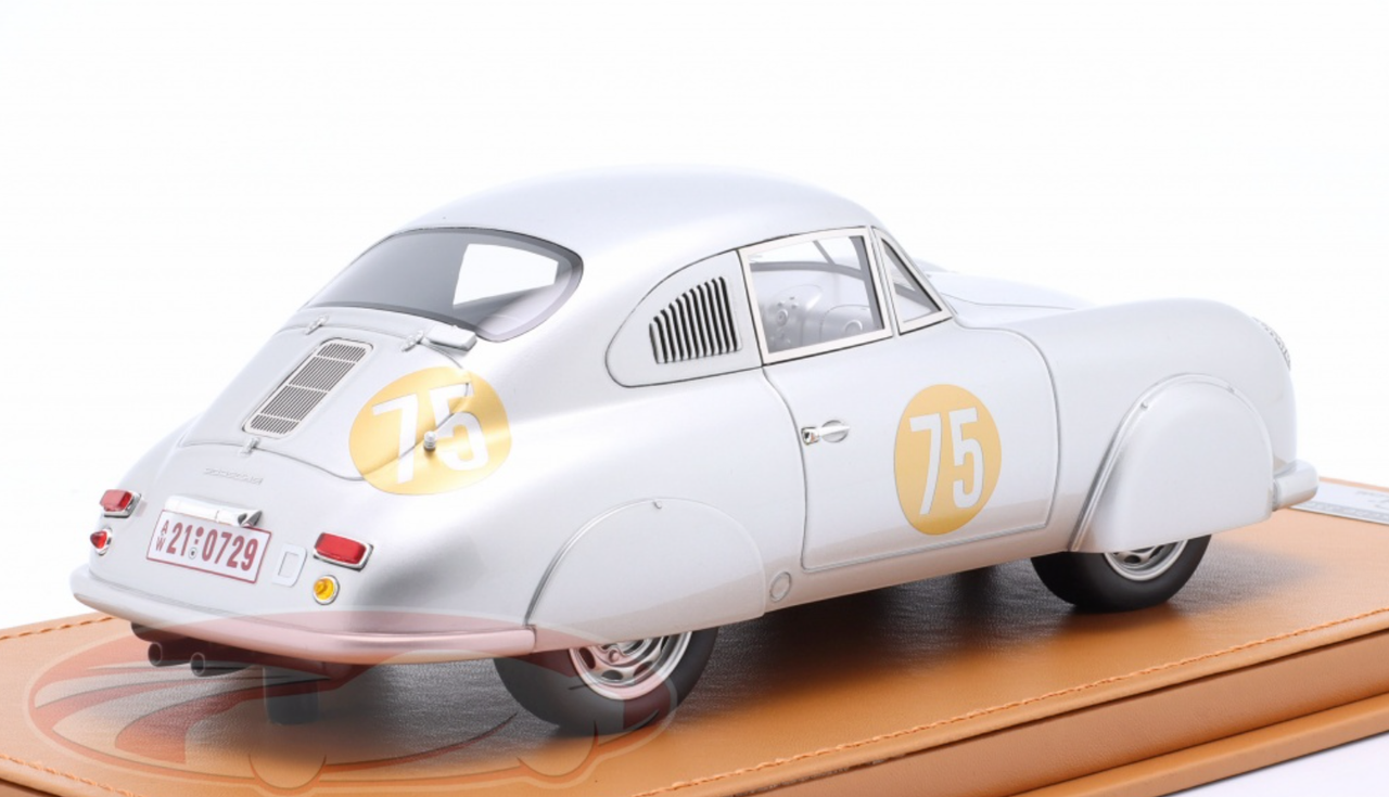 1/18 Tecnomodel Porsche 356 SL 75th Anniversary of Porsche Race Car Model