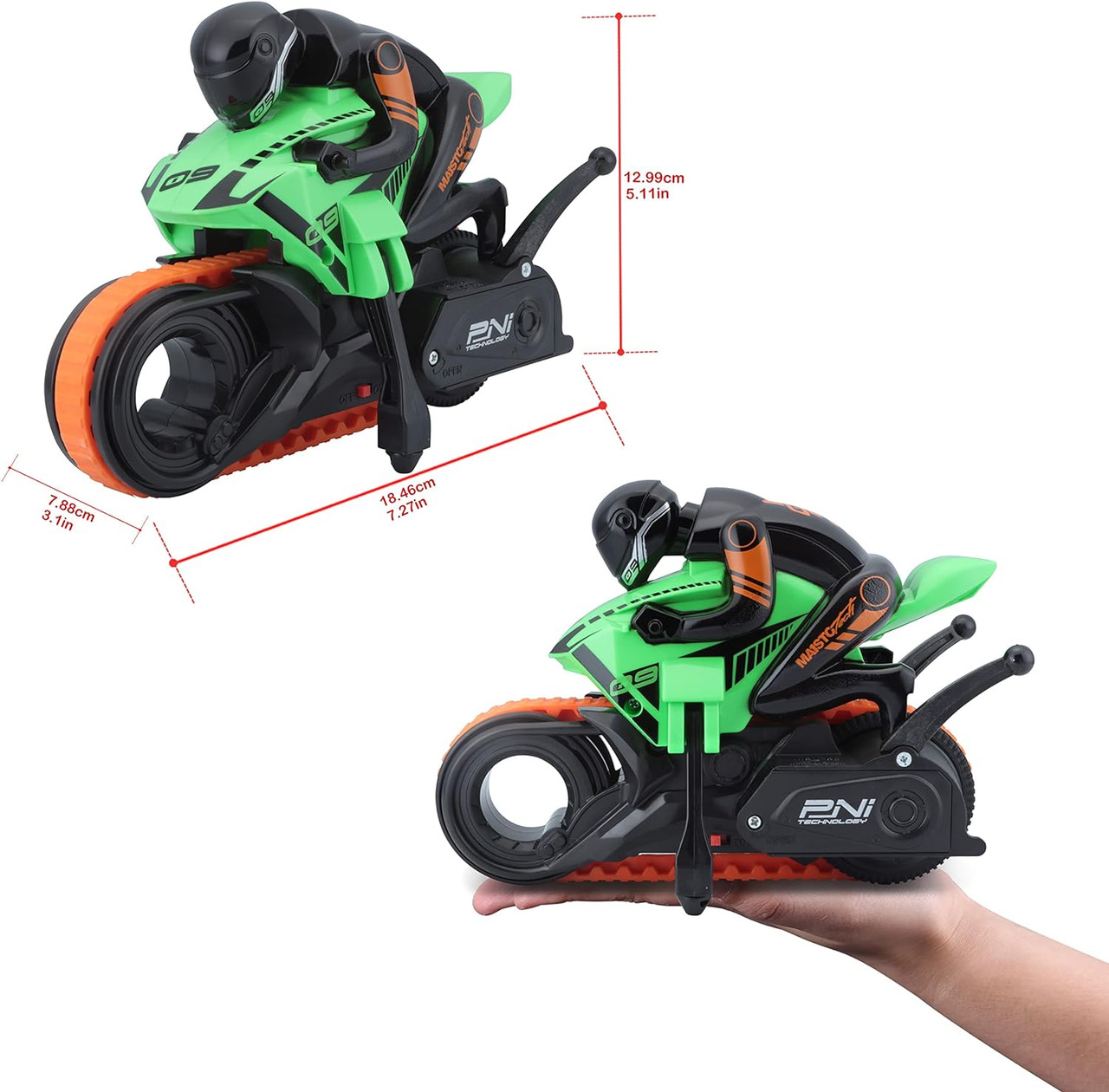 Maisto R/C CyKlone MotoBike