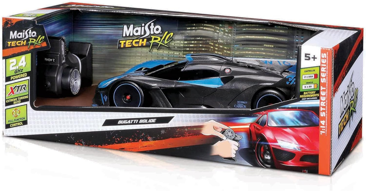 1/14 Maisto Bugatti Bolide (Blue) RC Car