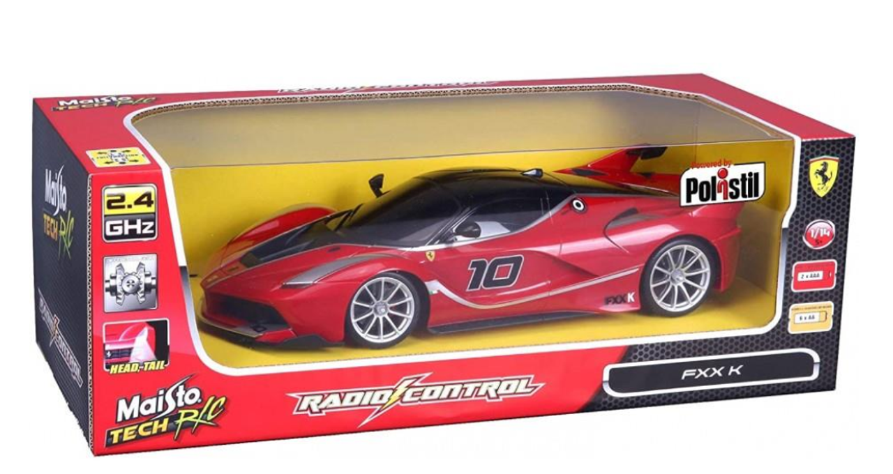 1/14 Maisto Ferrari LaFerrari FXXK #10 (Red) RC Car