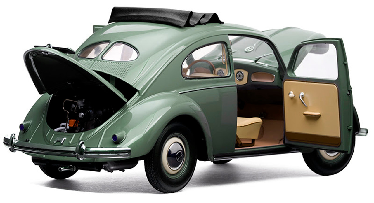 1/12 Sunstar 1950 Volkswagen Beetle Saloon with Opening Roof