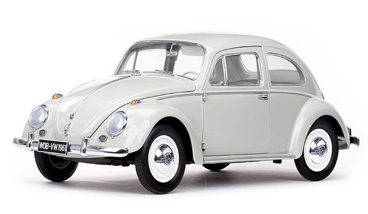 1/12 Sunstar 1961 Volkswagen Beetle Saloon (White) Diecast Car Model