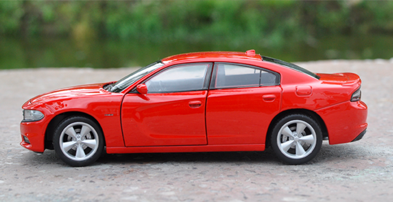 1/24 Welly FX Dodge Charger (Red) Diecast Car Model