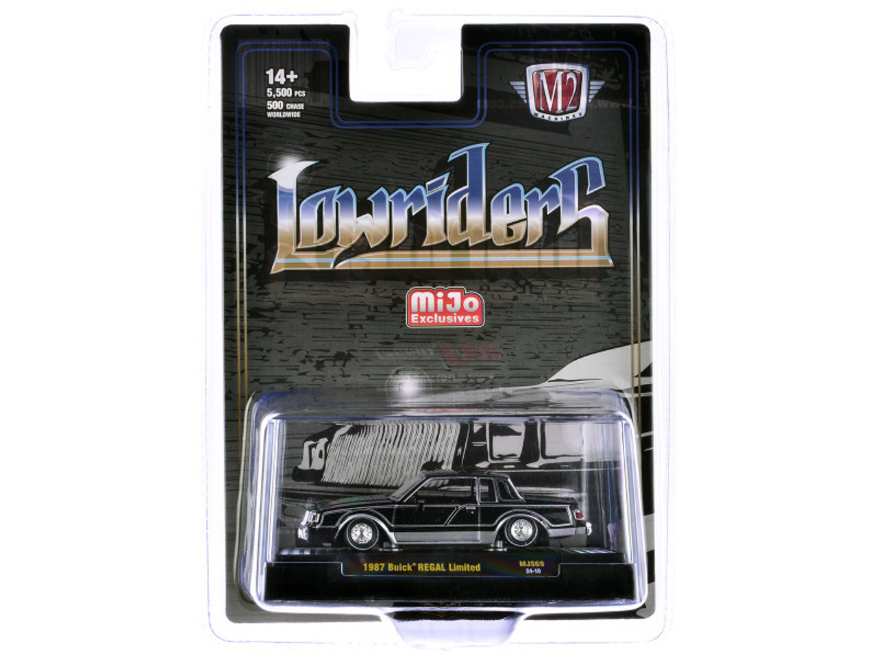 1/64 M2 Machines 1987 Buick Regal Limited Lowriders Diecast