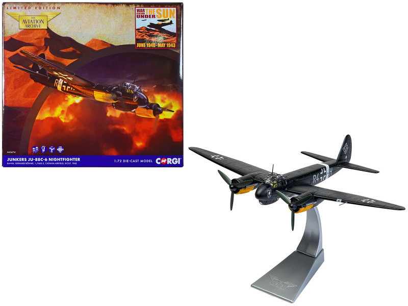 専用ホビー Junkers Ju-88C-6 Nightfighter Bomber Aircraft 