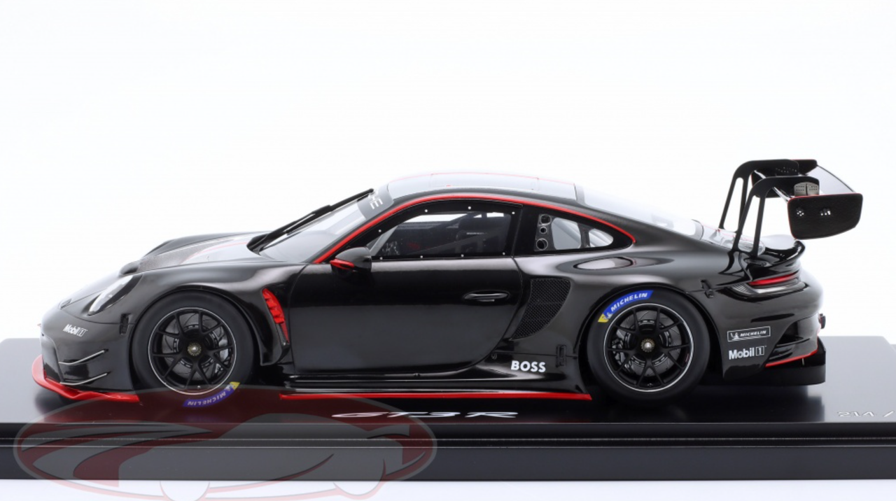 1/18 Dealer Edition Porsche 911 (992) GT3 R (Black) Car Model