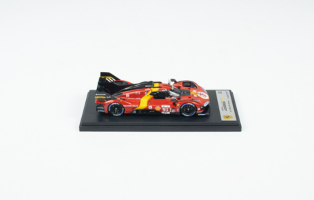 1/43 LookSmart 2023 Ferrari 499P #51 Winner 24h LeMans Ferrari AF Corse Alessandro Pier Guidi, James Calado, Antonio Giovinazzi Car Model