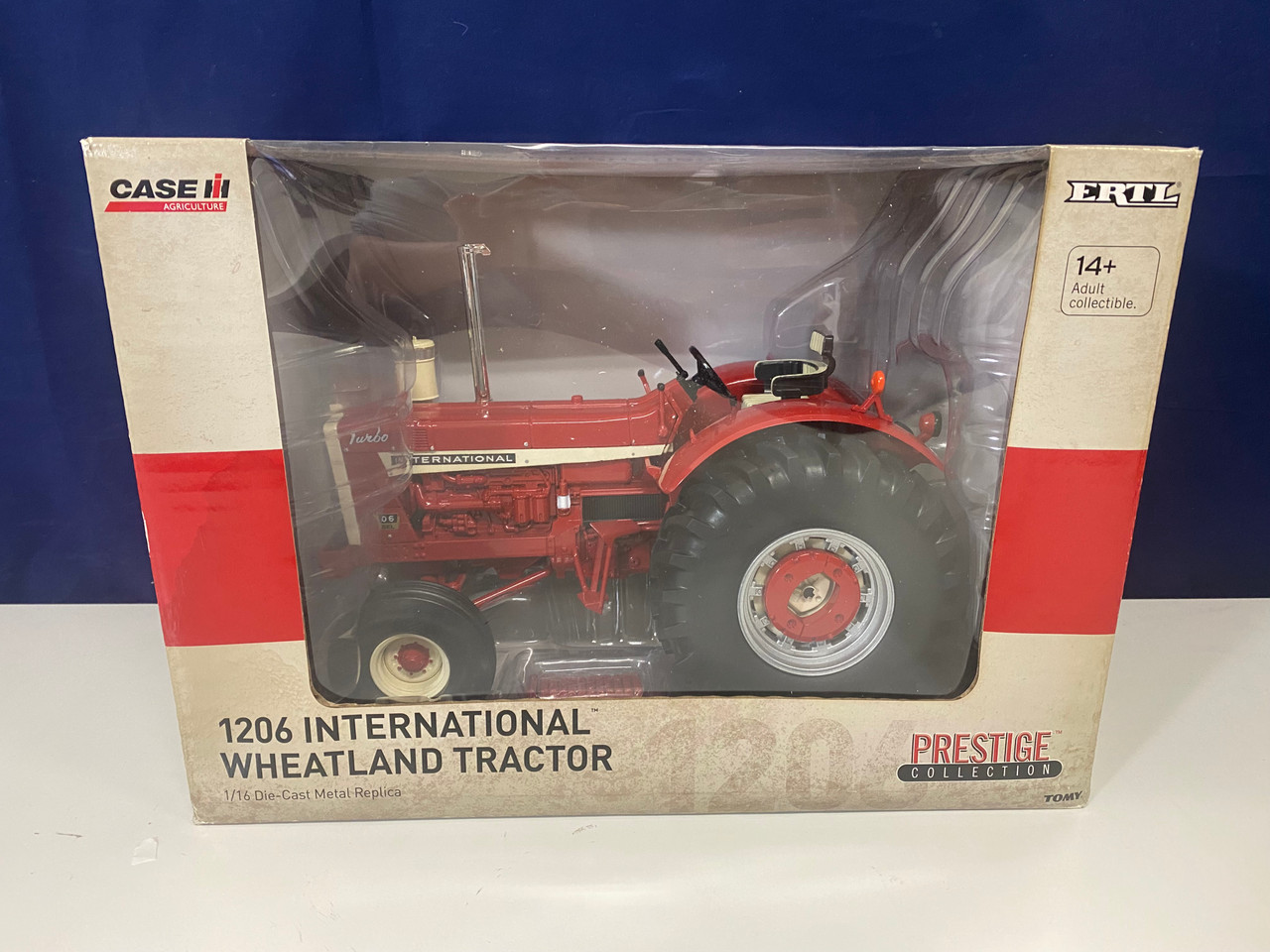 1/16 ERTL Prestige Collection Farmall 1206 International Wheatland Tractor Diecast Model