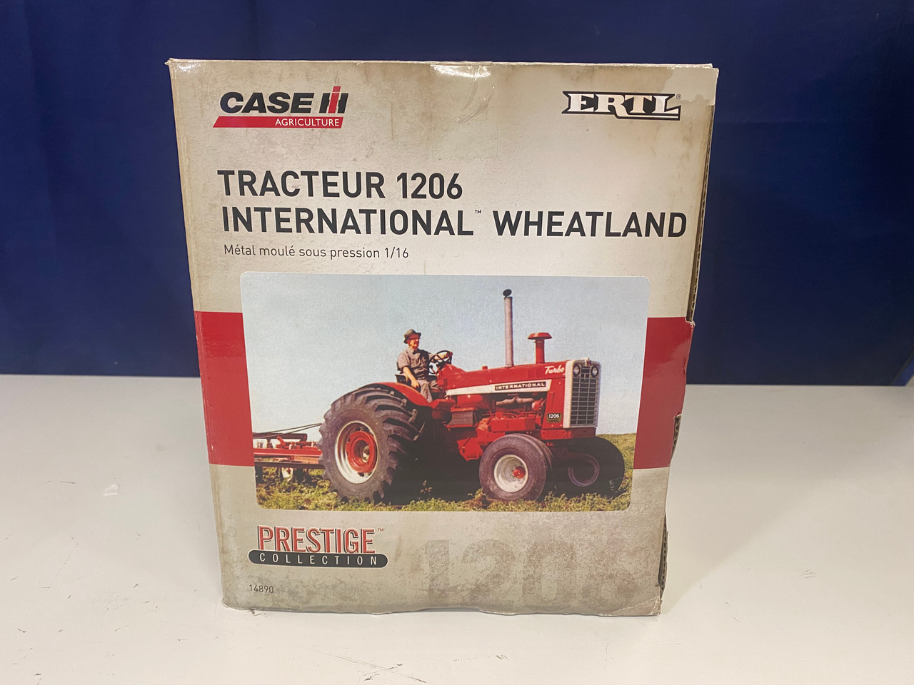 1/16 ERTL Prestige Collection Farmall 1206 International Wheatland Tractor Diecast Model