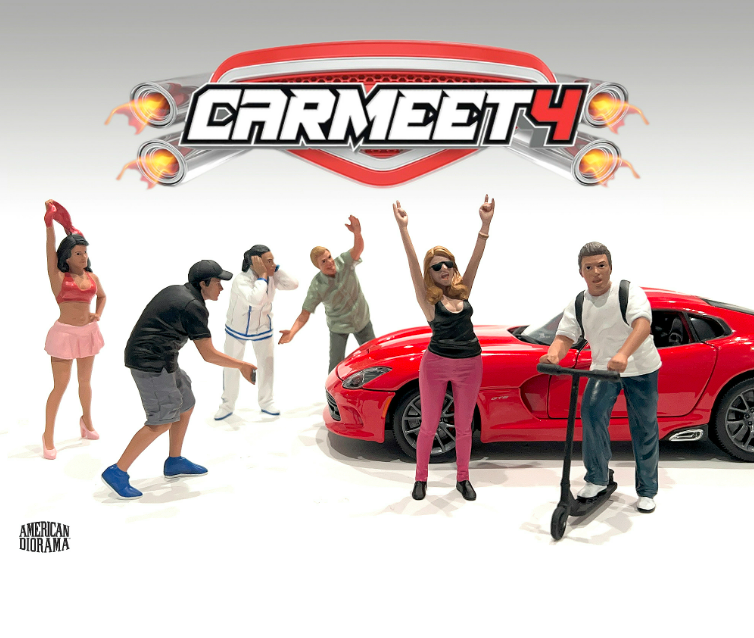 1/18 American Diorama Figure18 Series 2 - 4 Resin Car Model