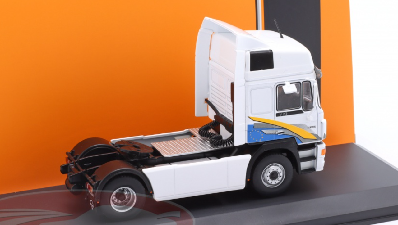 1/43 Ixo 1994 MAN F2000 Truck Unit (White) Car Model