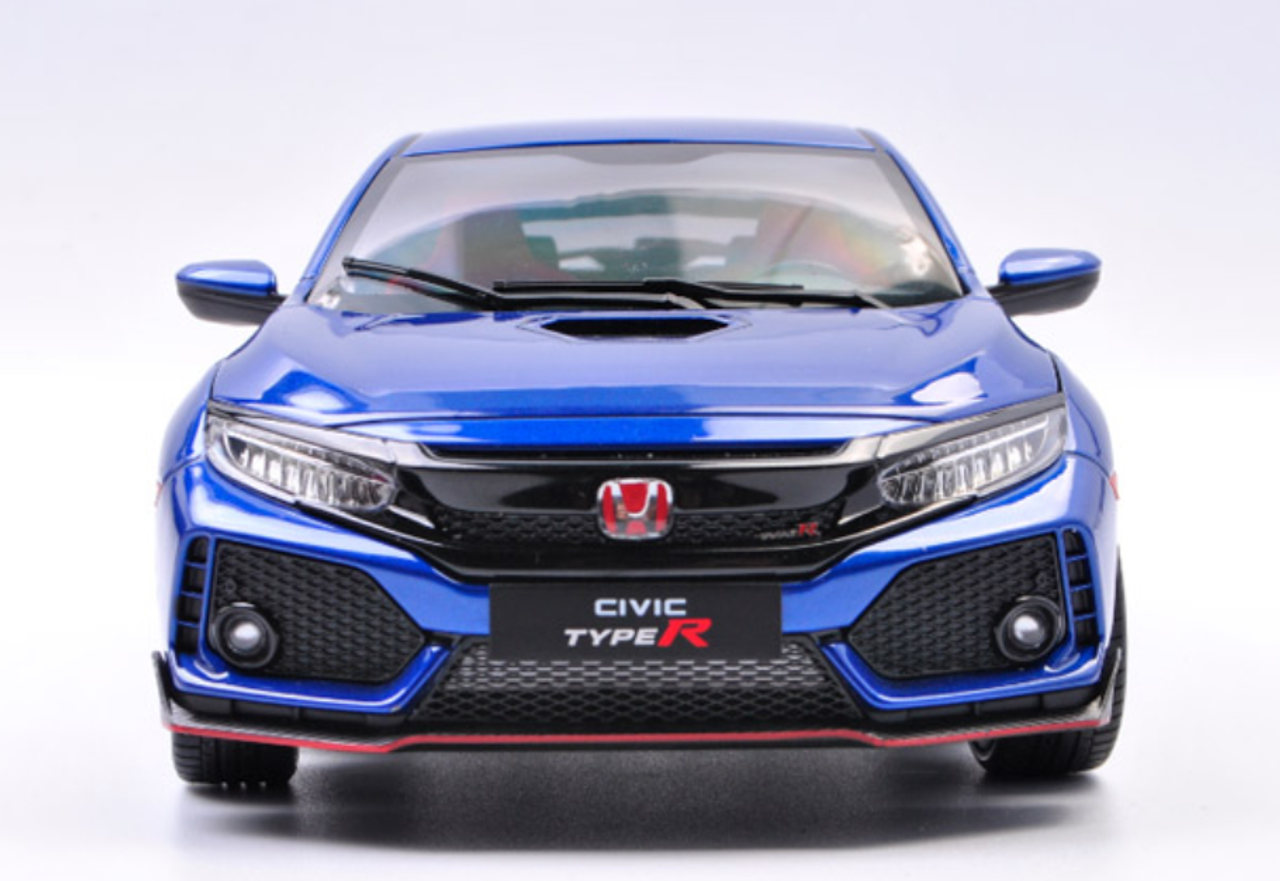 1/18 LCD 2017-2019 Honda Civic Type-R Type R TypeR FK8 (Blue) Diecast Car Model