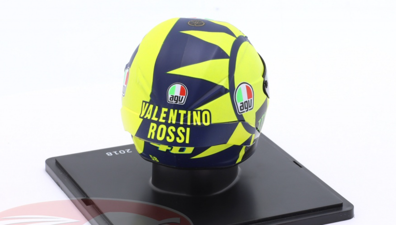 1/5 Spark 2018 Valentino Rossi #46 MotoGP Helmet Model