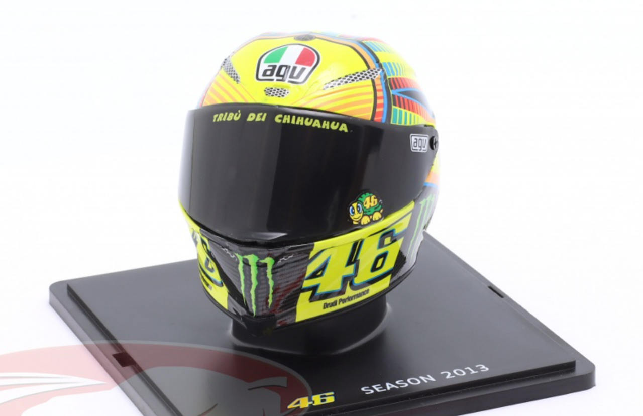 1/5 Spark 2013 Valentino Rossi #46 MotoGP Helmet Model