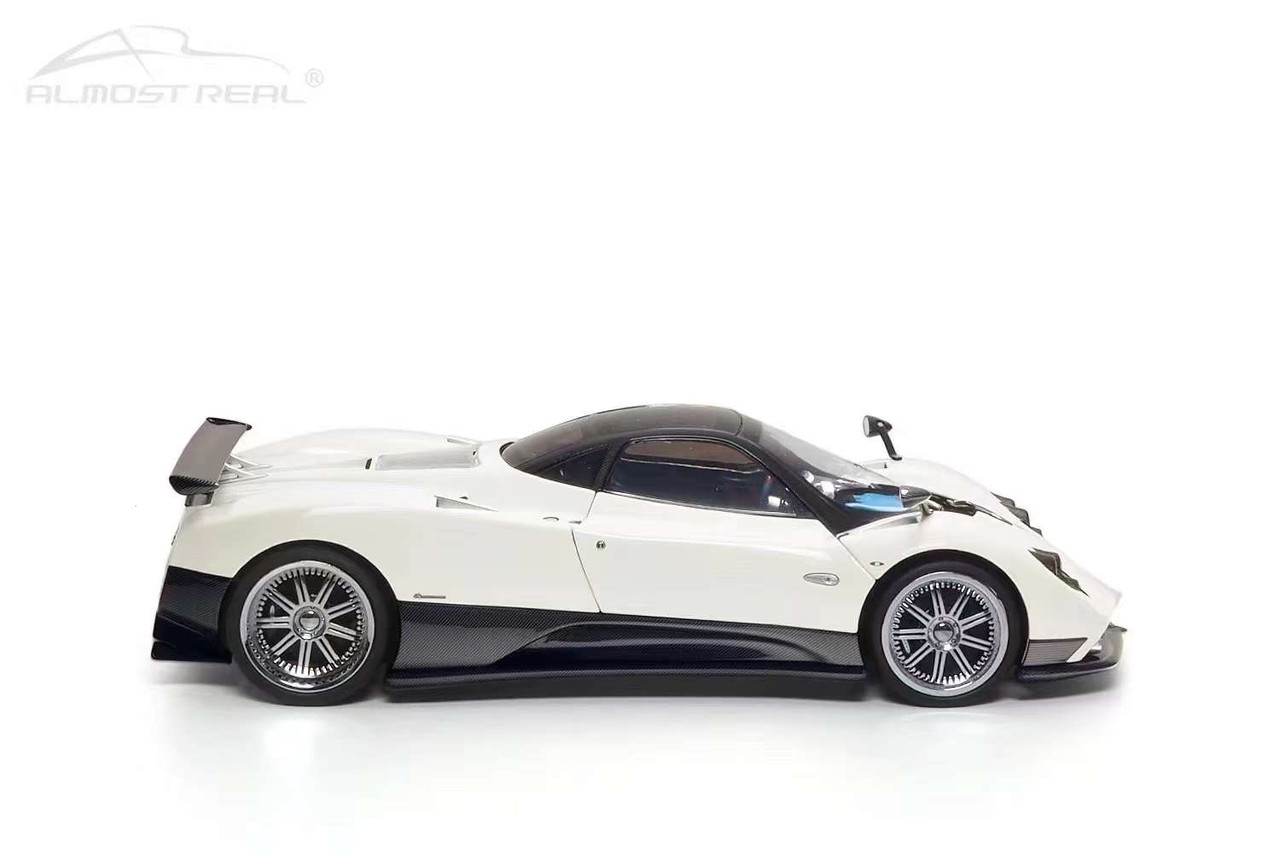 1/18 Almost Real 2005 Pagani Zonda F (White) Car Model Limited