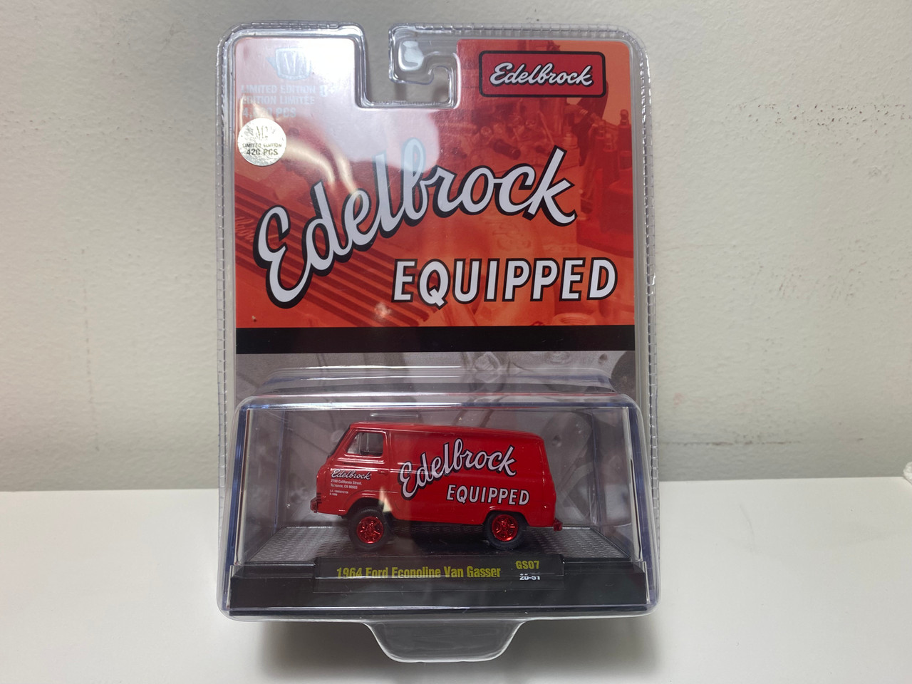 CHASE CAR 1964 Ford Econoline Van Gasser Bright Red 