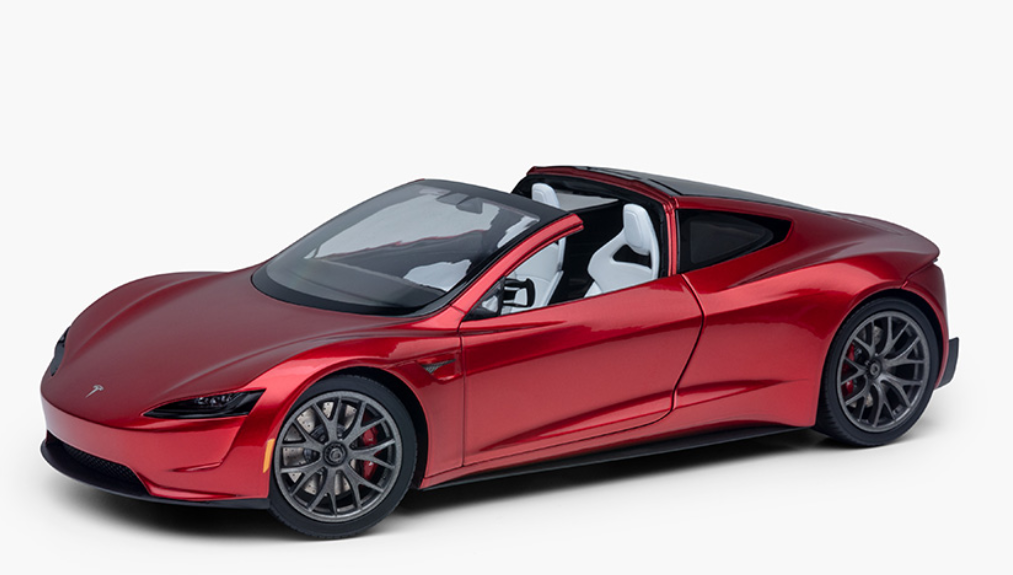 テスラ ミニカー Roadster ロードスター1:18TESLA 1⁄18 ミニカー Roadster テスラ テスラロードスター Tesla Diecast New