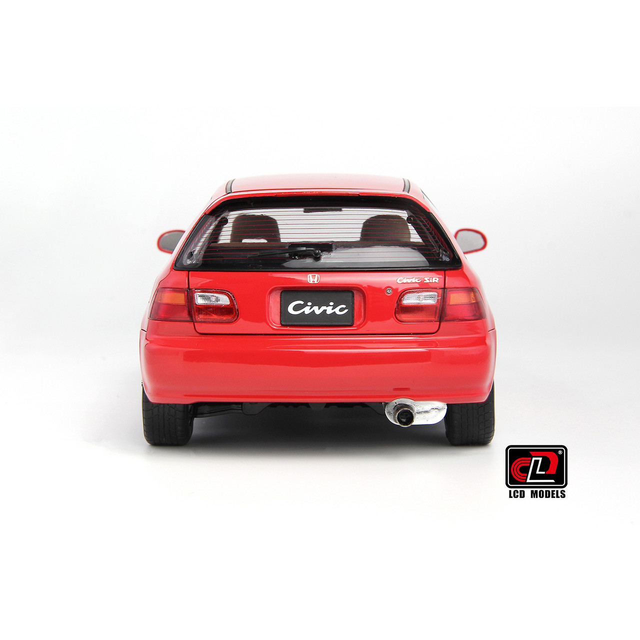 1/18 LCD Honda Civic MK5 EG6 (Red) Diecast Car Model