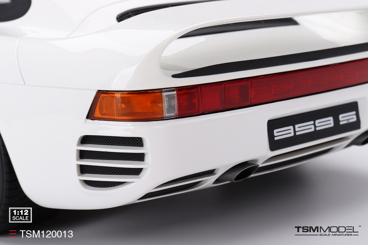 1/12 TSM Porsche 959 Sport Grand Prix (White) Car Model