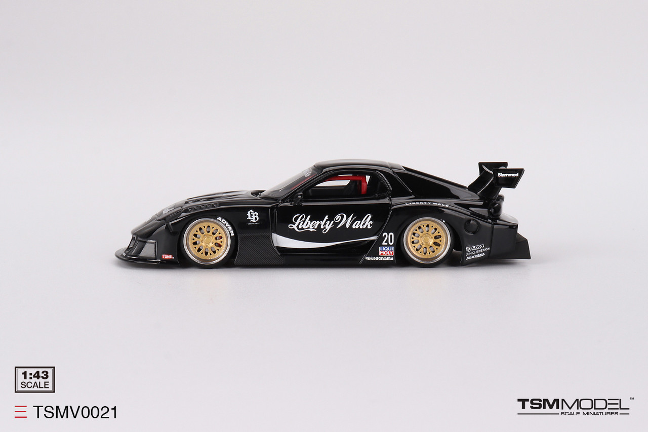 1/43 TSM Mazda RX-7 RX7 LB-Super Silhouette Liberty Walk 1/43 TSM Mazda RX-7 RX7 LB-Super Silhouette Liberty Walk