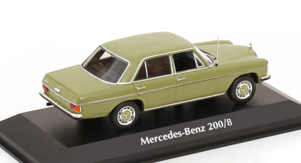 1/43 Minichamps 1968 Mercedes-Benz 200/8 Series 1 (Light Green