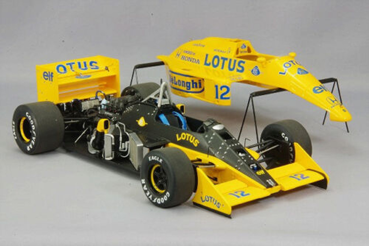 正規品100%新品AUTOart 1/18 ロータス 99T ホンダ F1 日本GP 1987 #11 中嶋悟 レーシングカー