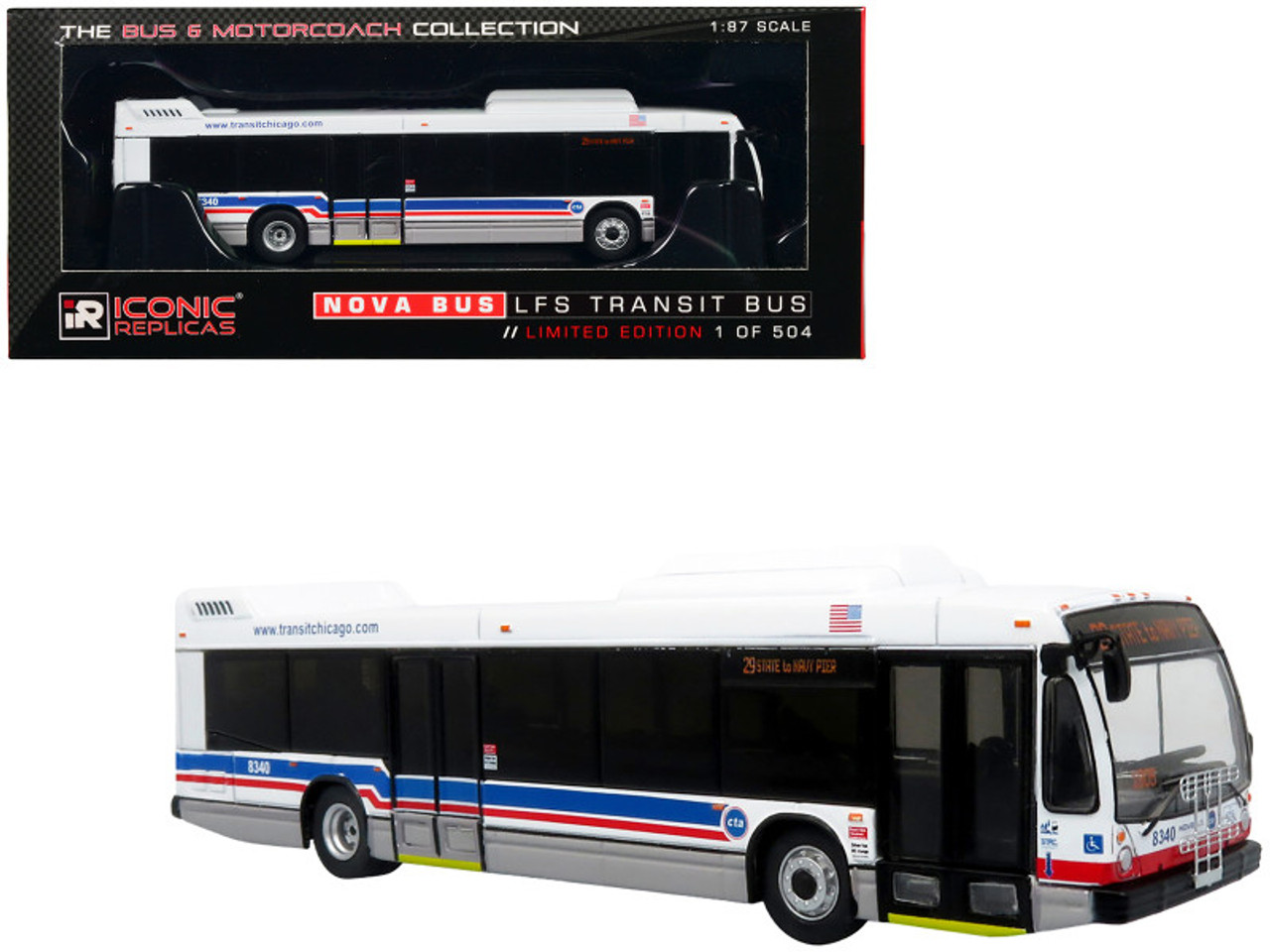 es de La Tour  -光と闇の世界- Nova Bus LFSd Transit Bus CTA Chicago 