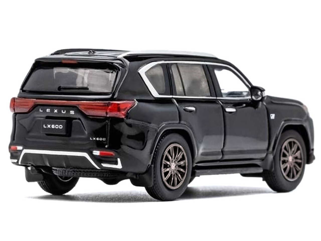 Lexus LX600 ミニカー 黒 2021 Lexus LX 600 Black 1/64 Diecast Model Car by GCD