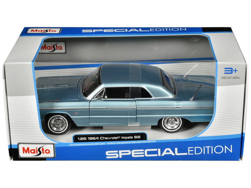 1/26 Maisto Chevrolet Impala SS (Blue) Diecast Car Model