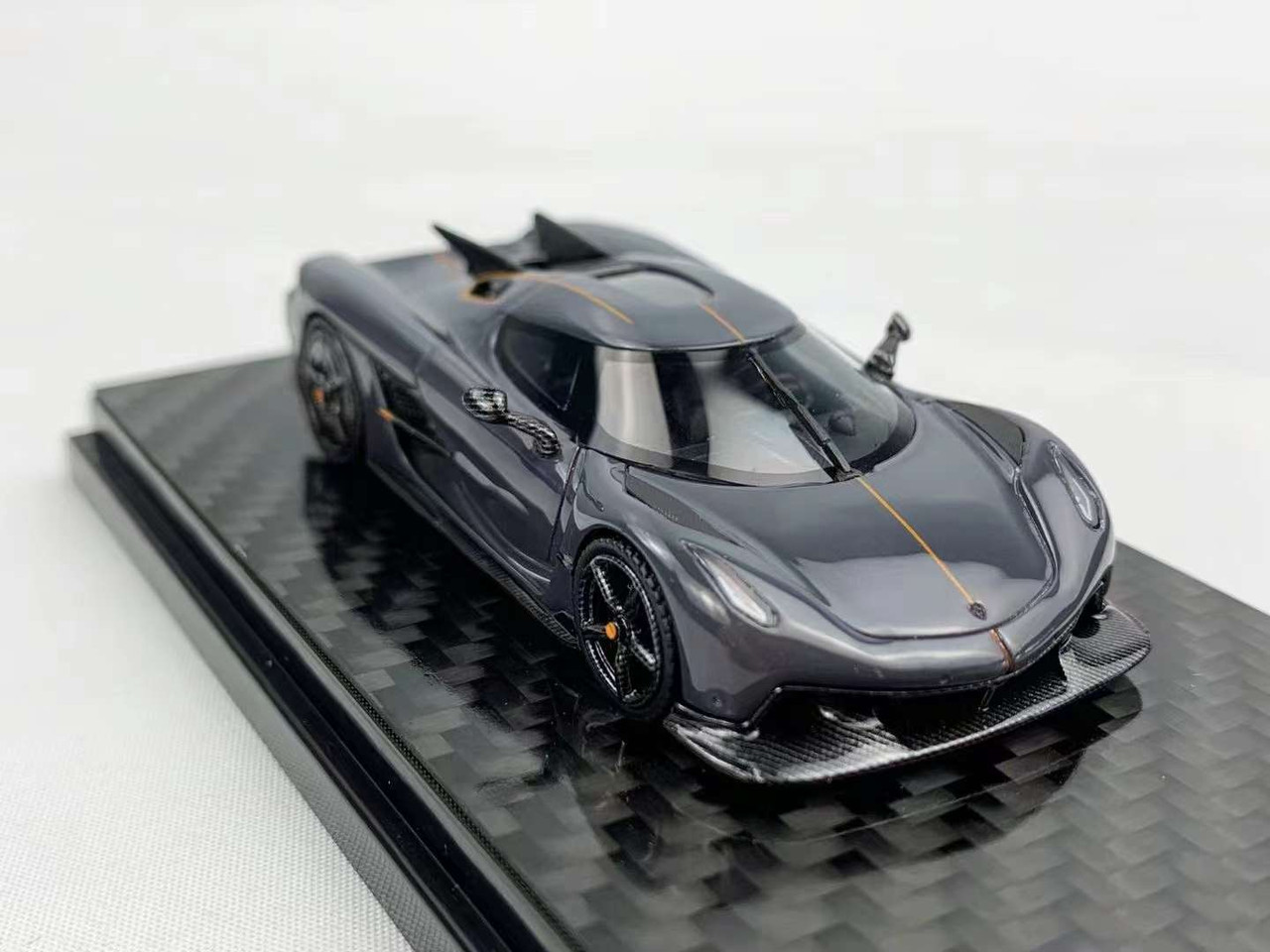 1/64 Frontiart Koenigsegg Jesko Absolut (Graphite Grey) Car Model