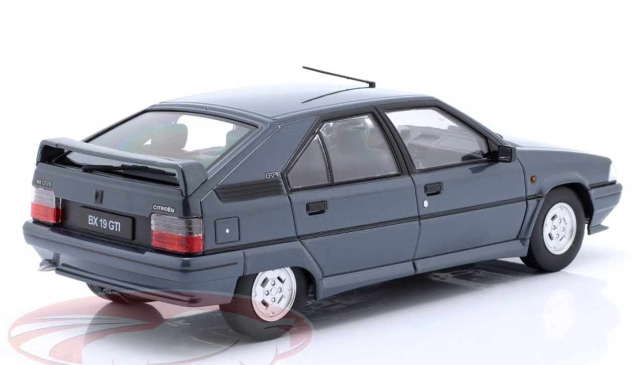 1/18 Triple9 1990 Citroen BX GTI (Dark Grey Metallic) Car Model